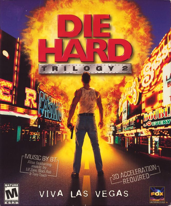 Die Hard Trilogy 2 Viva Las Vegas box art for Playstation